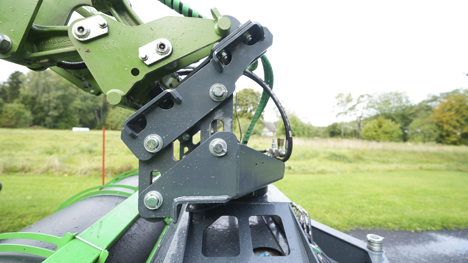 SAMI kopphari K-2500 pöördseadmega Fendt traktoril